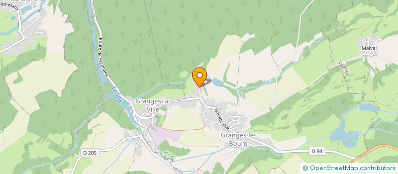 localisation de l'entreprise ART ET MAITRISE DU BOIS  GRANGES-LE-BOURG