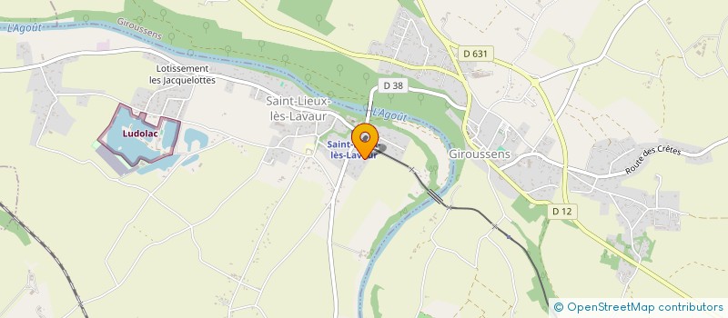 localisation de l'entreprise ART ET MATIERES à SAINT-LIEUX-LES-LAVAUR