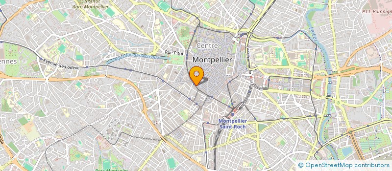 localisation de l'entreprise ART ET MOBILIER MARIE CLICOT à MONTPELLIER