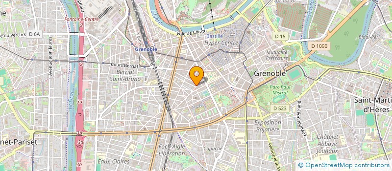 localisation de l'entreprise ART ET MODE à GRENOBLE