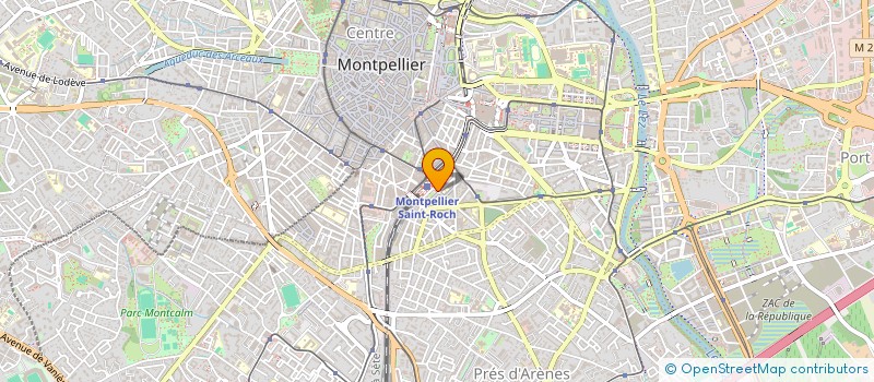 localisation de l'entreprise ART ET MUSE à MONTPELLIER
