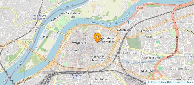 localisation de l'entreprise ART ET MUSIQUE à AVIGNON