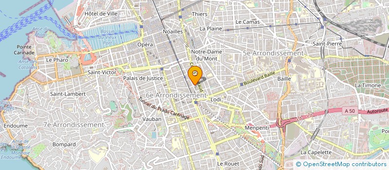 localisation de l'entreprise ART ET NOVA à MARSEILLE