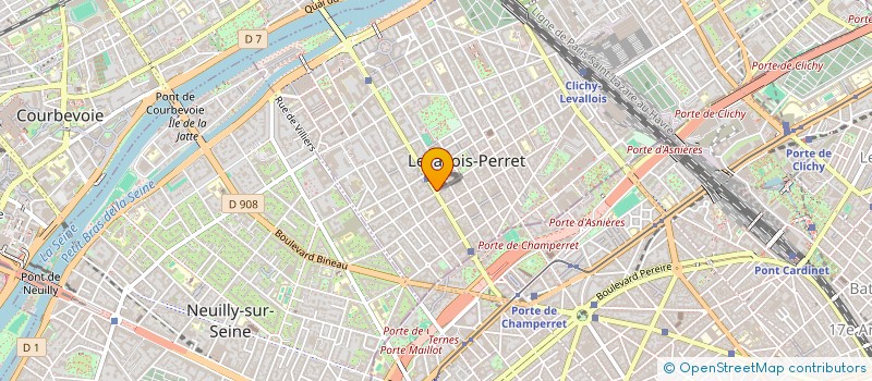 localisation de l'entreprise ART ET PARQUET à LEVALLOIS-PERRET