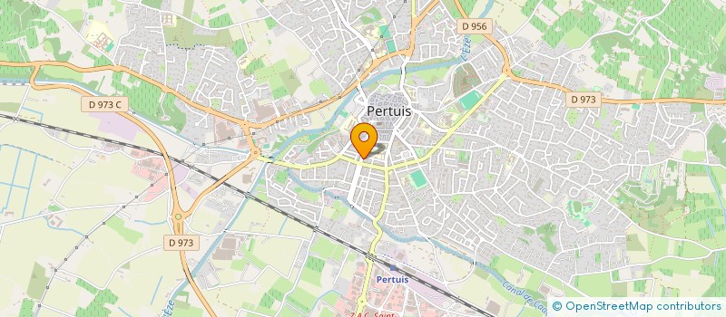 localisation de l'entreprise ART ET PATRIMOINE à PERTUIS