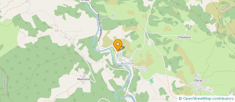 localisation de l'entreprise ART ET PATRIMOINE EN MARGERIDE  SAINT BONNET-LAVAL