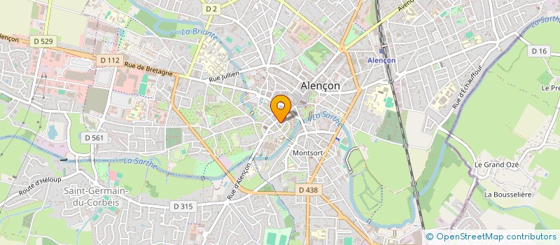 localisation de l'entreprise ART ET PIANO à ALENCON