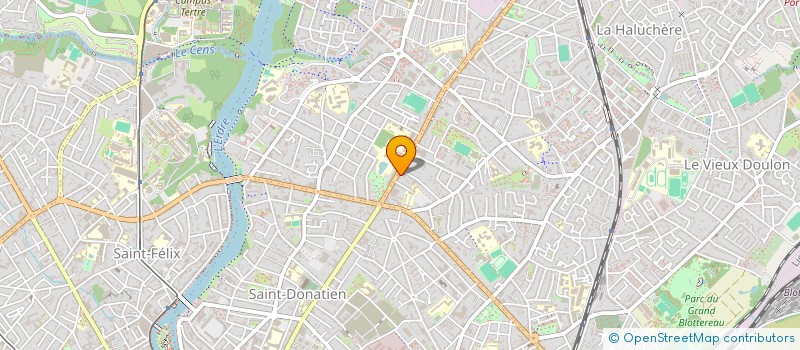 localisation de l'entreprise ART ET PIERRE IMMOBILIER  NANTES