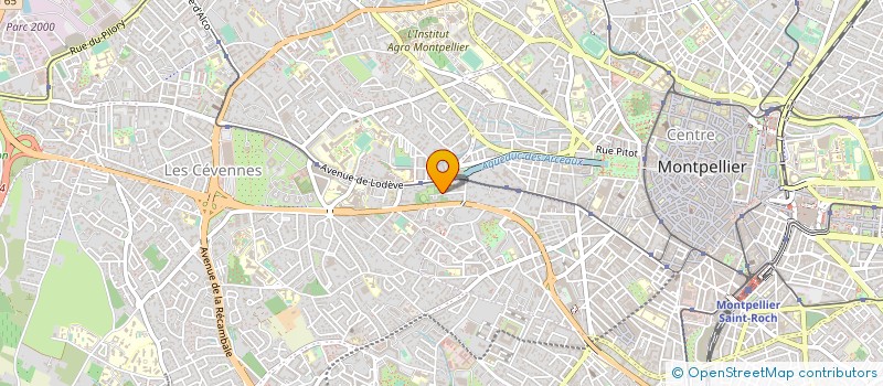 localisation de l'entreprise ART ET REALITE à MONTPELLIER