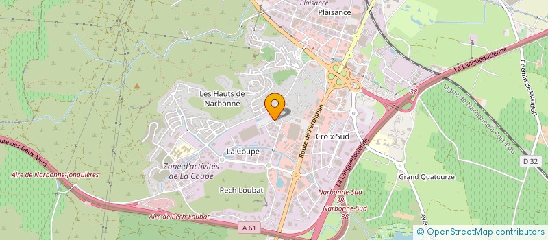 localisation de l'entreprise ART ET RELIURE DE LAUTREC  QUARANTE