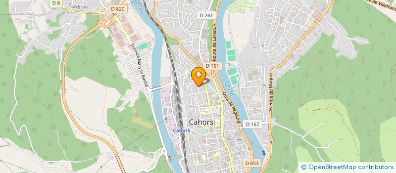 localisation de l'entreprise ART ET RENOVATION  CAHORS