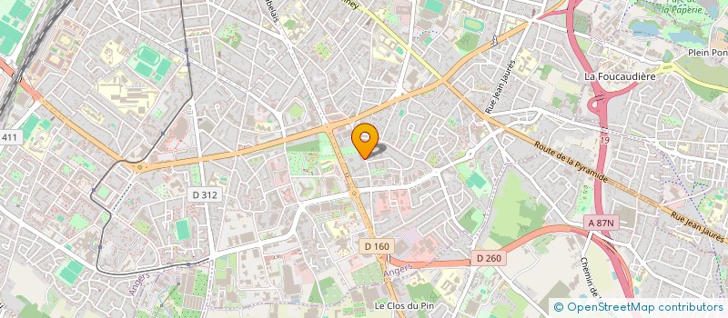 localisation de l'entreprise ART ET SAVOIR à ANGERS