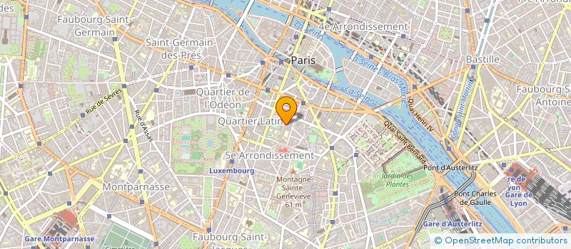 localisation de l'entreprise ART ET SCENE à PARIS