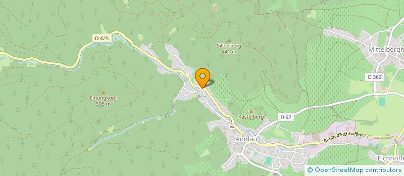 localisation de l'entreprise ART ET SCIENCE DU MOUVEMENT  ANDLAU