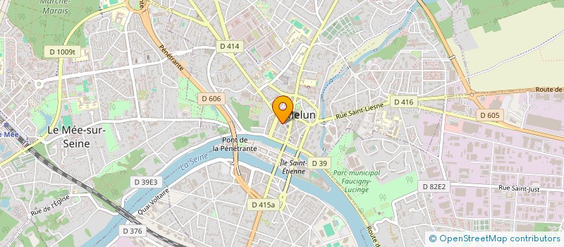 localisation de l'entreprise ART ET SOIE à MELUN