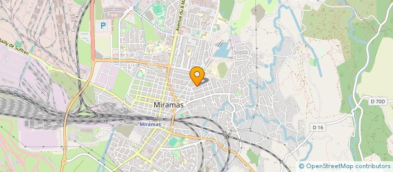 localisation de l'entreprise ART ET SOIN A LA ROSE DES SABLES à MIRAMAS