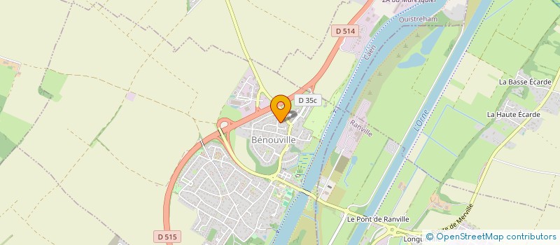 localisation de l'entreprise ART ET SOL  BENOUVILLE