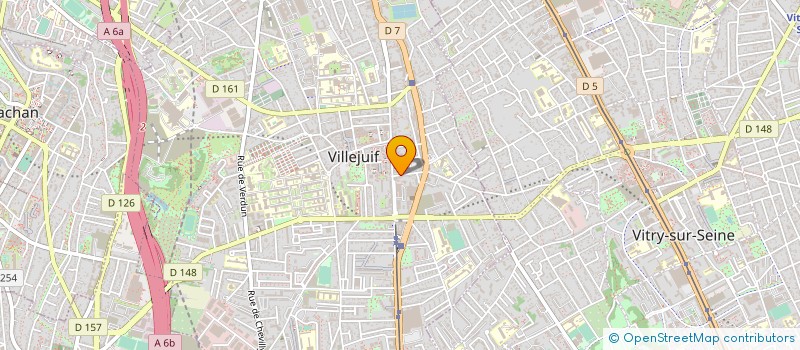 localisation de l'entreprise ART ET SON DEVELOPPEMENT à VILLEJUIF