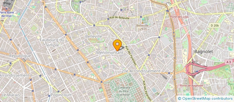 localisation de l'entreprise ART ET THERAPIE  PARIS