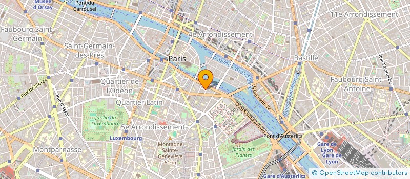 localisation de l'entreprise ART ET TRADITION à PARIS