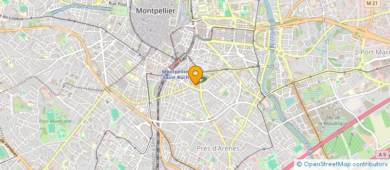 localisation de l'entreprise ART ET TRADITION BIS à MONTPELLIER
