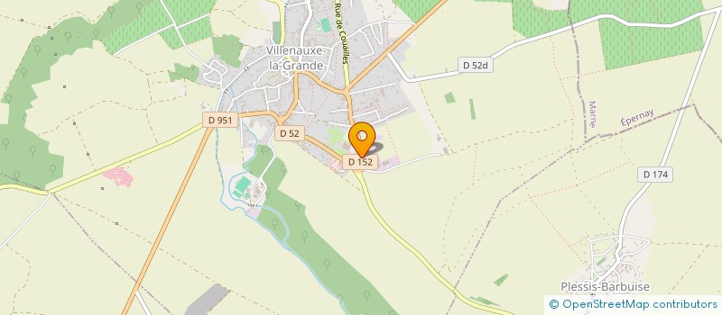 localisation de l'entreprise ART ET TRAITEMENT DU VERRE à VILLENAUXE-LA-GRANDE