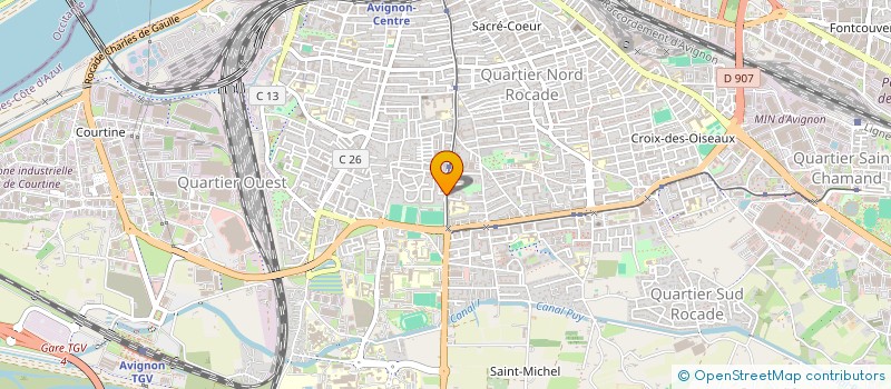 localisation de l'entreprise ART ET VIES à AVIGNON