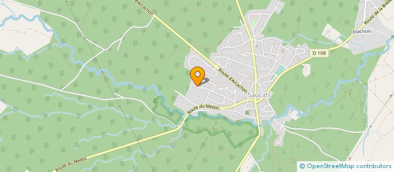 localisation de l'entreprise ART ETUI  CABANAC-ET-VILLAGRAINS