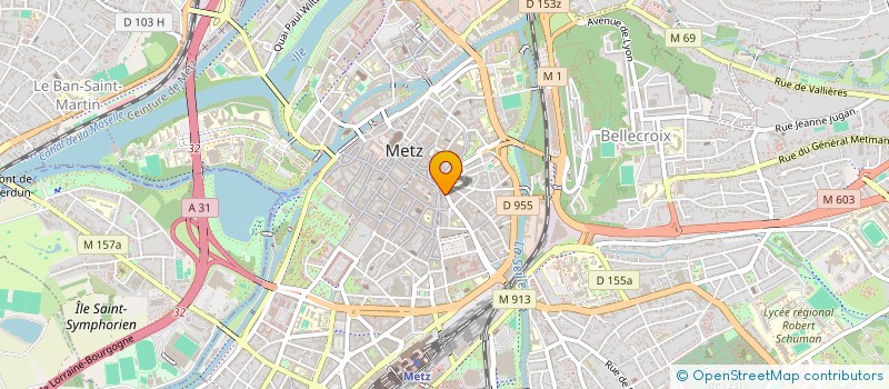 localisation de l'entreprise ART EVENEMENT  METZ