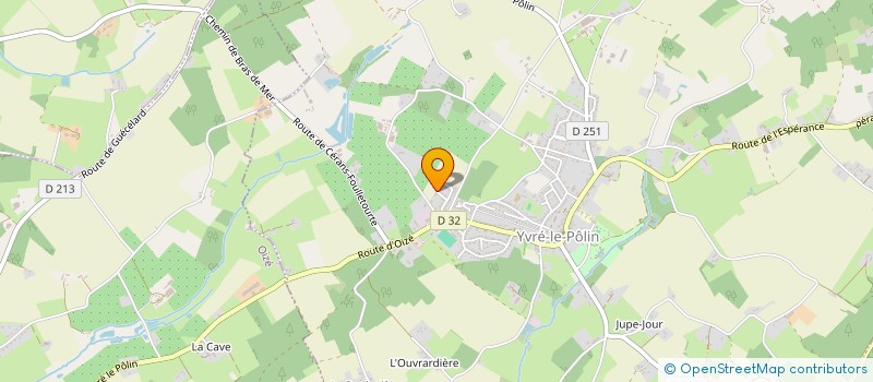 localisation de l'entreprise ART'EVENT'S  YVRE-LE-POLIN