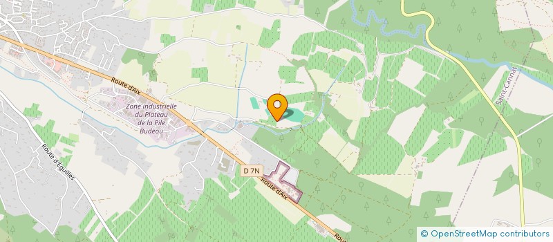 localisation de l'entreprise ART  EXPRESSION  SAINT-CANNAT