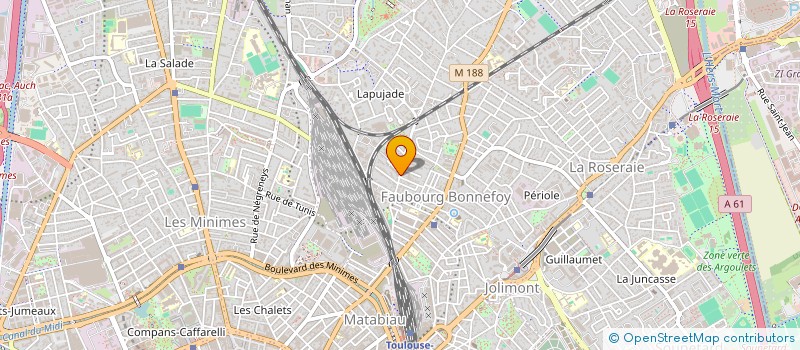localisation de l'entreprise ART EXPRESSION à TOULOUSE