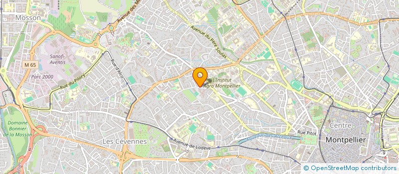 localisation de l'entreprise ART&FACT  MONTPELLIER