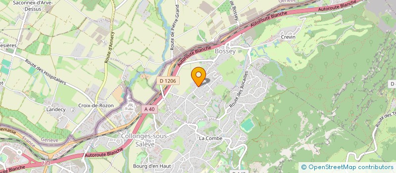 localisation de l'entreprise ART&FACT CREATIVES  BOSSEY