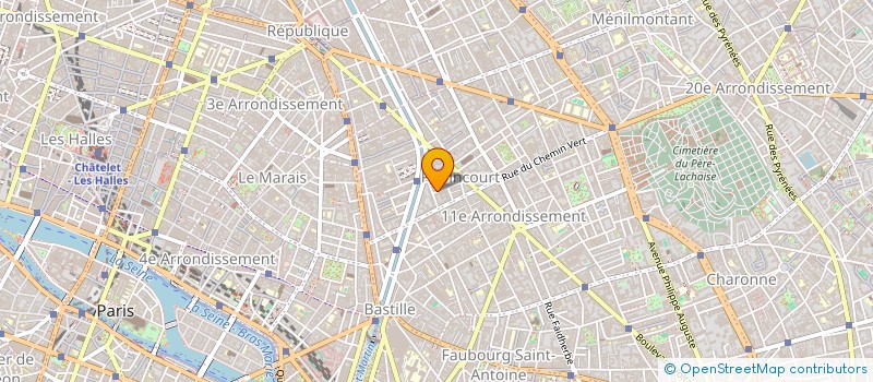 localisation de l'entreprise ART FICTION  PARIS