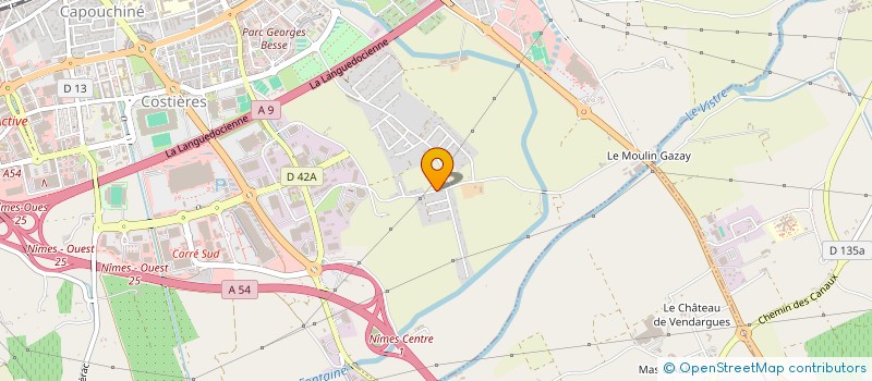 localisation de l'entreprise ART FLOOR  NIMES