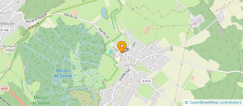 localisation de l'entreprise ART FLORAL  MONTROND-LE-CHATEAU