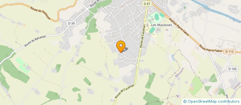 localisation de l'entreprise ART FLORAL DE LAVAUR  LAVAUR