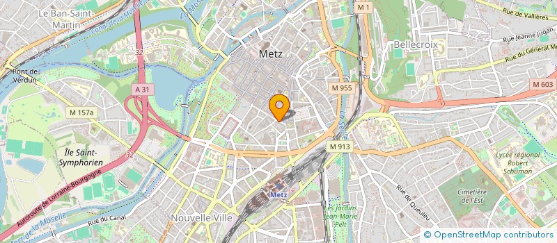 localisation de l'entreprise ART FONCTIONNEL II à METZ