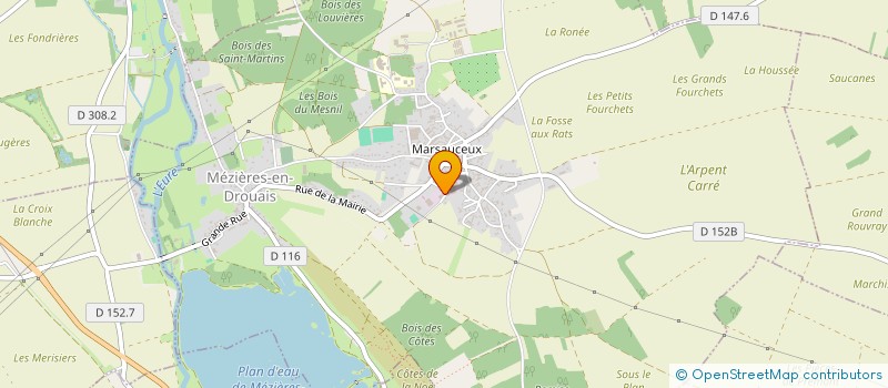 localisation de l'entreprise ART GALA PRODUCTIONS à MEZIERES-EN-DROUAIS