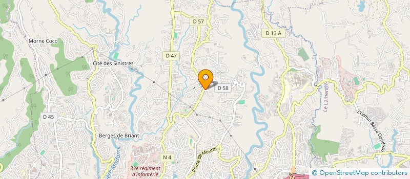 localisation de l'entreprise ART GESTUEL MAGNIFICAT DE REDOUTE  FORT-DE-FRANCE