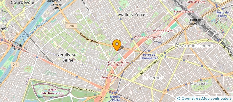 localisation de l'entreprise ART GLOBAL MANAGEMENT à NEUILLY-SUR-SEINE