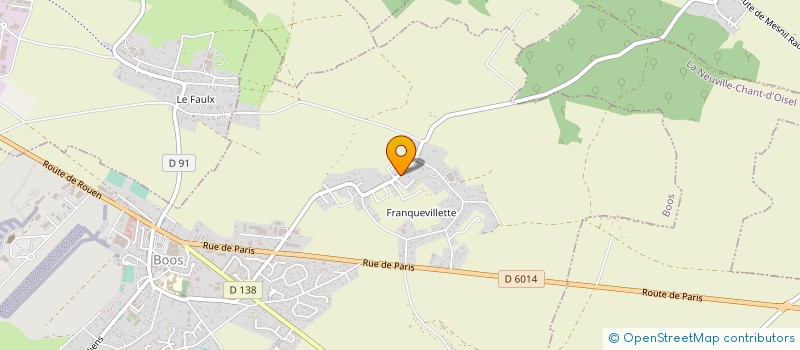 localisation de l'entreprise ART'GO  ELBEUF