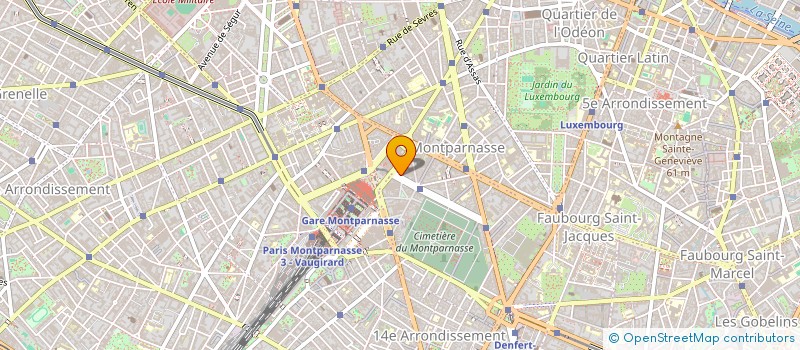 localisation de l'entreprise ART   I PARIS  PARIS