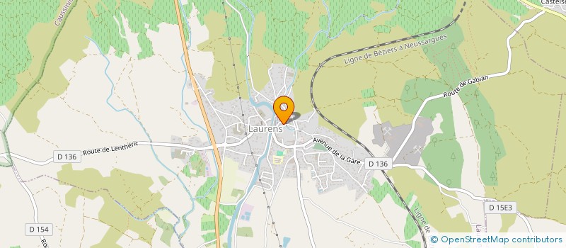 localisation de l'entreprise ART'IGNAC  AUTIGNAC