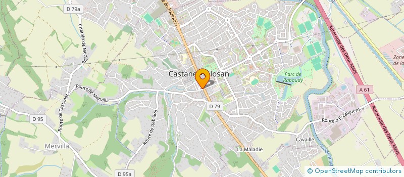 localisation de l'entreprise ART'IMMO 31 à CASTANET-TOLOSAN