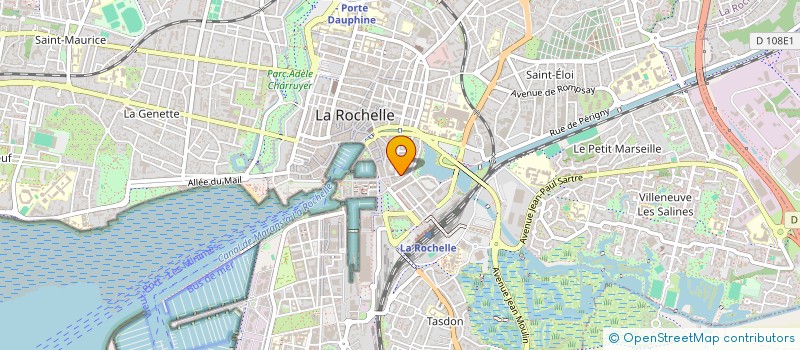 localisation de l'entreprise ART'IMMO  LA ROCHELLE