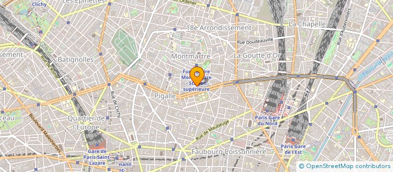 localisation de l'entreprise ART IN FACT  PARIS