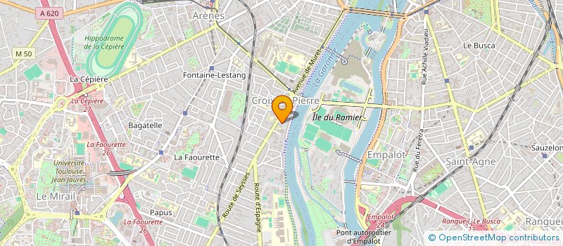 localisation de l'entreprise ART INDIGO à TOULOUSE
