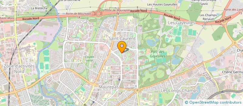 localisation de l'entreprise ART INVEST  RENNES